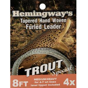 Hemingway Trout Special Furled Leader
