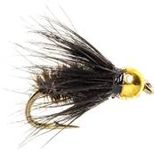 Turrall Black & Peacoch Gold Beadhead Trout Fly
