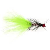 Turrall Chartreuse & Red Head Dancer Trout Fly