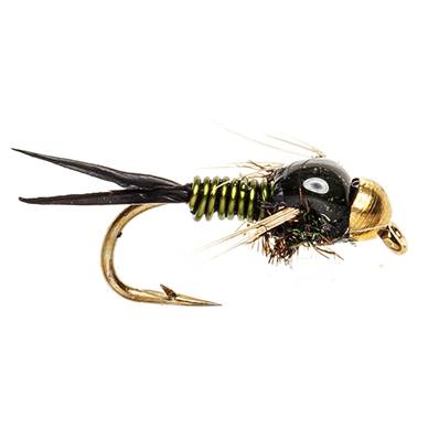 Turrall Copper John Olive Grub Beadhead Trout Fly