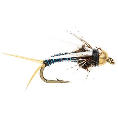 Turrall Copper Prince Black & Blue Beadhead Trout Fly