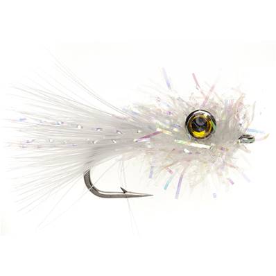 Turrall Crystal Critter White Premium Saltwater Fly