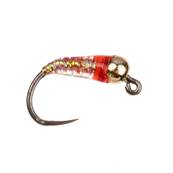 Turrall Gold Pearl Flash Docker Perdigon Barbless Nymph Trout Fly