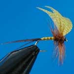 Mayfly Yellow Drake Special Dry Trout Fishing Fly #14 (D587)