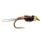 Turrall Copper Prince Red & Silver Beadhead Trout Fly