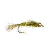 Turrall Hares Ear-Olive Beadhead Trout Fly