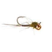 Turrall Off Bead Copper Quill Tungsten Nymph Barbless Trout Fly