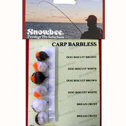 Snowbee Carp Barbless Fly Selection - SF121