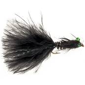 Turrall Bead Eye Black Weighted Damsel Trout Fly