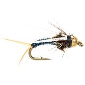 Turrall Copper Prince Black & Blue Beadhead Trout Fly