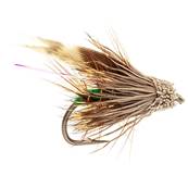 Turrall Mf Soldier Green Peter Winged Mini Muddler Trout Fly