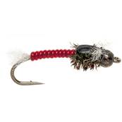 Turrall Micro Choronomid Larva Bloodworm Beadhead Trout Fly