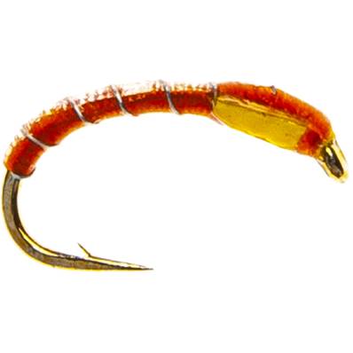 Turrall UV Flashback Epoxy Orange Buzzer Trout Fly