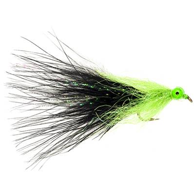 Turrall Beadhead Shaggy Cat Black Streamer / Lure Trout Fly