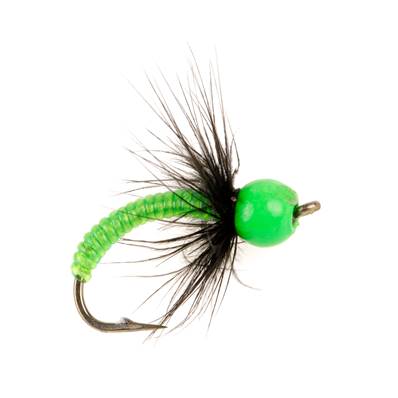 Turrall Flu Green Tungsten Bobber Nordic Trout Fly