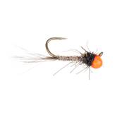 Turrall Off Bead Copper Hares Ear & Black Tungsten Nymph Barbless Trout Fly
