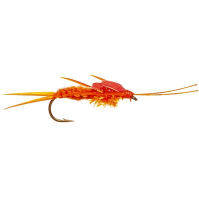 Turrall Orange Woven Heavy Stonefly Nymph Trout Fly
