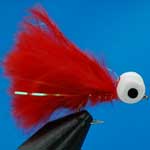 Scarlet Booby Trout Fishing Fly #10 (Bo23)
