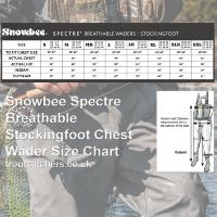 Snowbee Spectre Breathable Stockingfoot Chest Wader