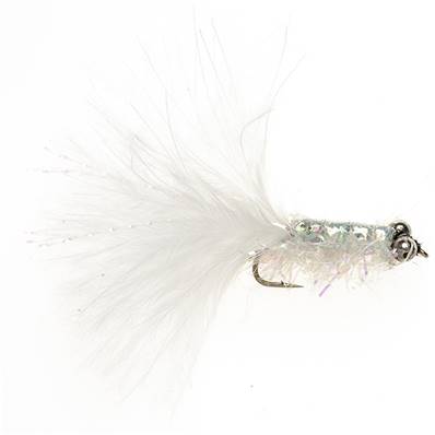 Turrall Bead Eye Gladiator White Streamer / Lure Trout Fly