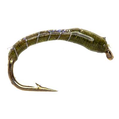 Turrall Epoxy Flashback Olive Buzzer Trout Fly