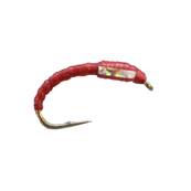 Turrall Flexifloss Red Buzzer Trout Fly