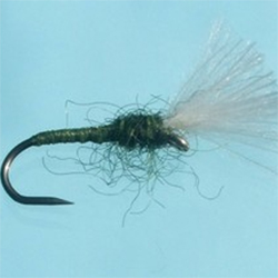 Turrall CDC Buzzer Olive Fly - DG18