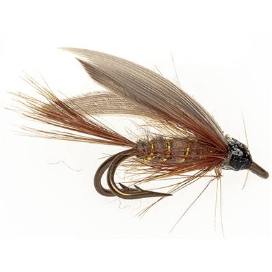 Turrall Gold Ribbed Hares Ear Double Trout Fly