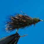 Olive Sedge Hog Special Dry Trout Fishing Fly