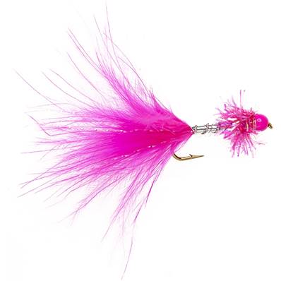 Turrall Beadhead Power Flash Pink Streamer / Lure Trout Fly