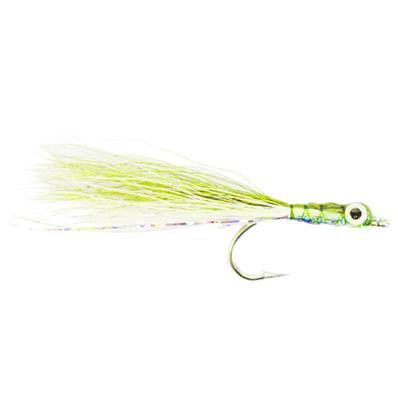 Turrall Epoxy Baitfish Chartreuse Saltwater Sea Trout Fly