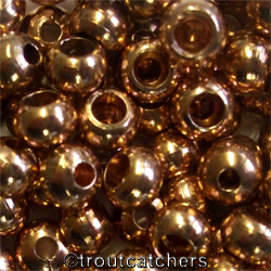 25 X Metal Beads - Copper