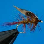 Invicta Red Tail Wet Trout Fishing Fly #12 (W146)