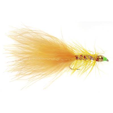 Turrall Beadhead Peach Dancer Streamer / Lure Trout Fly