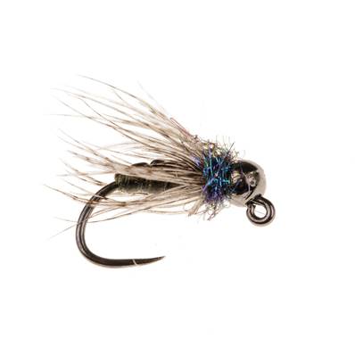 Turrall Olive Black Jig Tungsten Nymph Barbless Trout Fly