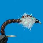 Pheasant Tail Coves Pearl Fritz Nymphs Trout Fishing Fly #10 (Fr32)