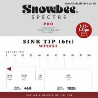 Snowbee Spectre Pro 6ft Sink Tip Fly Line