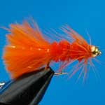 Tadpole Orange G.H.Nymph S/S Trout Fishing Fly