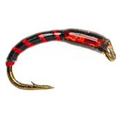 Turrall Epoxy Black & Red Buzzer Barbless Trout Fly