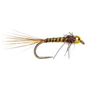 Turrall Micro Mug Olive Beadhead Barbless Trout Fly