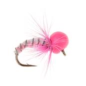 Turrall Tungsten Off Bead Woven Jig Pink Nordic Trout Fly