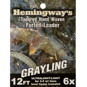 Hemingway Grayling Furled Leader