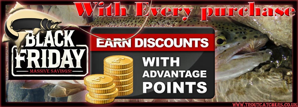 Earn points with every purchase and receive discounts on future troutcatcher orders