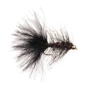 Turrall Black Bead Head Seal Bugger Trout Fly