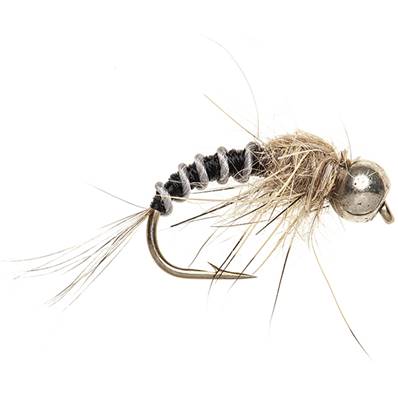 Turrall Czech Mayfly Grey Beadhead Trout Fly