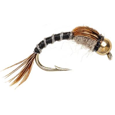 Turrall Czech Mayfly Grey Beadhead Trout Fly