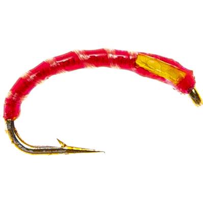 Turrall Pink Flexi Rib Epoxy Buzzer Trout Fly