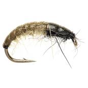 Turrall Slim Line Light Olive & Black Czech Nymph Barbless Trout Fly