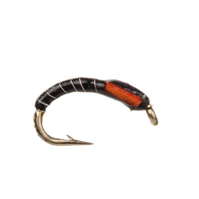 Turrall UV Flashback Black Epoxy Buzzer Trout Fly