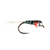 Turrall Classic Pearl & Black Perdigon Nymph Barbless Trout Fly